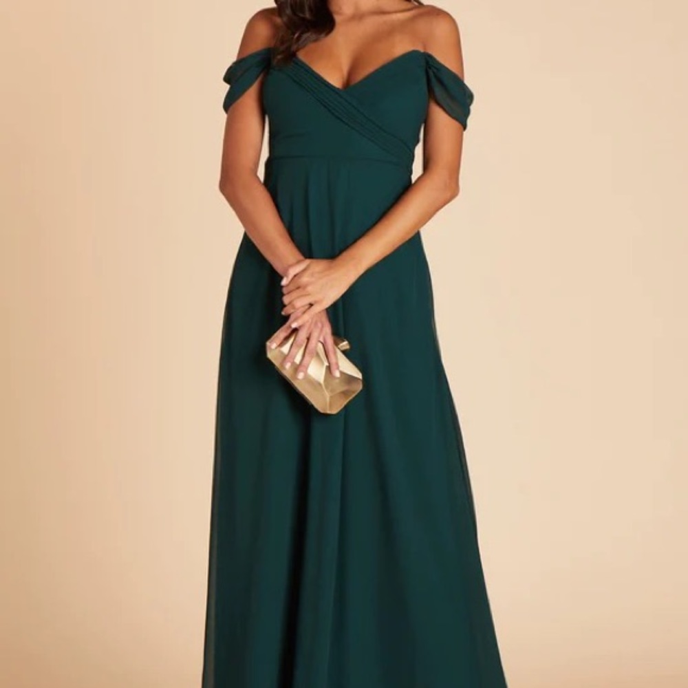 Birdy Grey Spence Convertible Dress - Chiffon Emerald